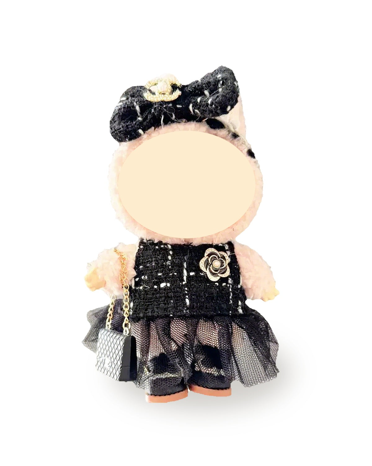 blue dress for baby girl Maid Outfit Labubu Clothes – Press Obsessed Nails main image 1