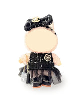 Labubu Clothes Black Gauze Dress Set