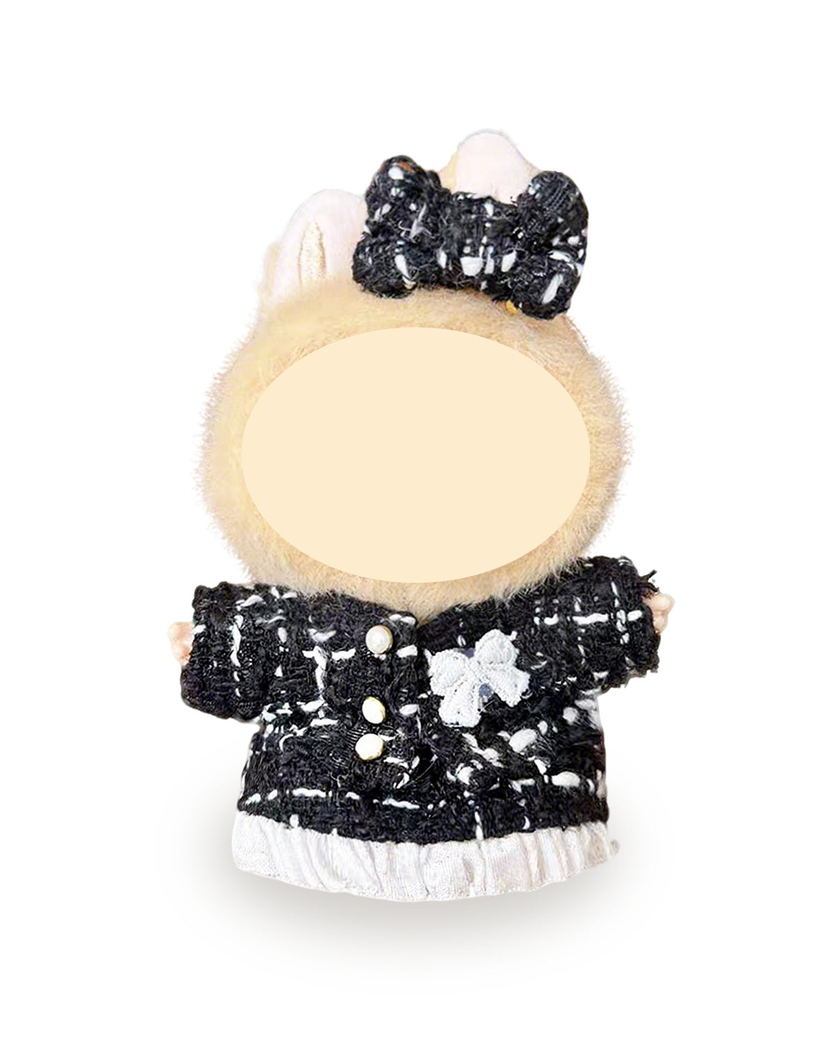 Labubu Clothes Black Elegant Dress Set – Chuummi