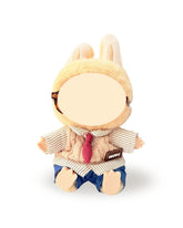 Labubu Clothes Chocolate School Uniform