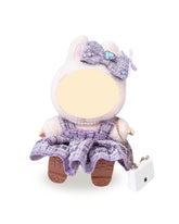 Labubu Clothes Purple Elegant Dress Set