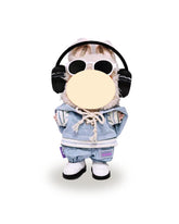 Labubu Clothes Blue Sweatshirt Set