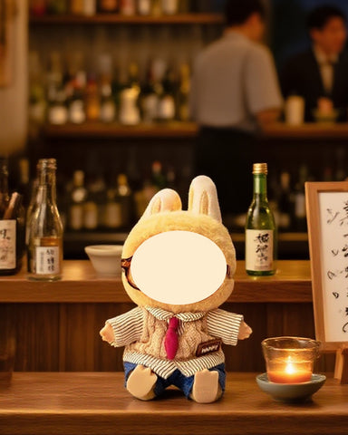 Labubu Clothes Chocolate School Uniform