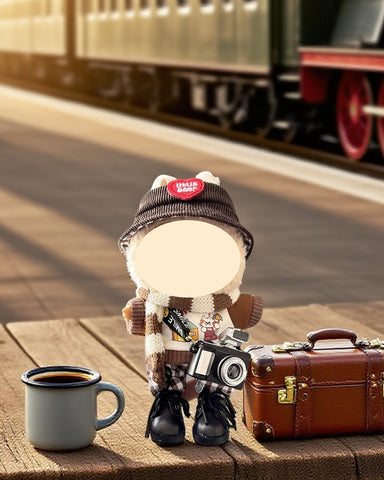 Labubu Clothes Chocolate Street Photographer Set