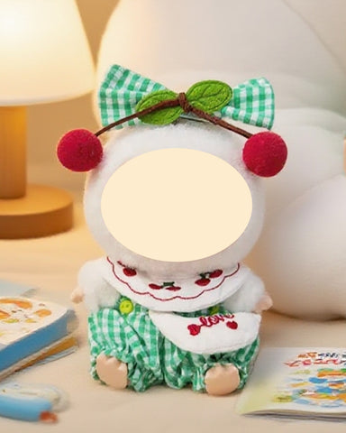 Labubu Clothes Green Cherry Set