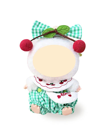 Labubu Clothes Green Cherry Set