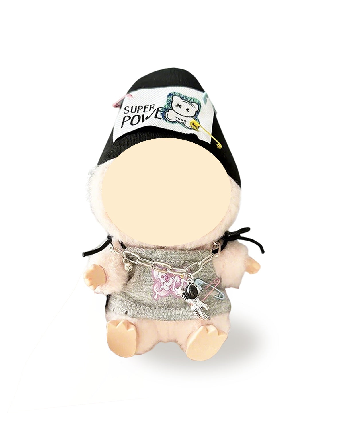 Labubu Clothes Hip-hop Girl Set