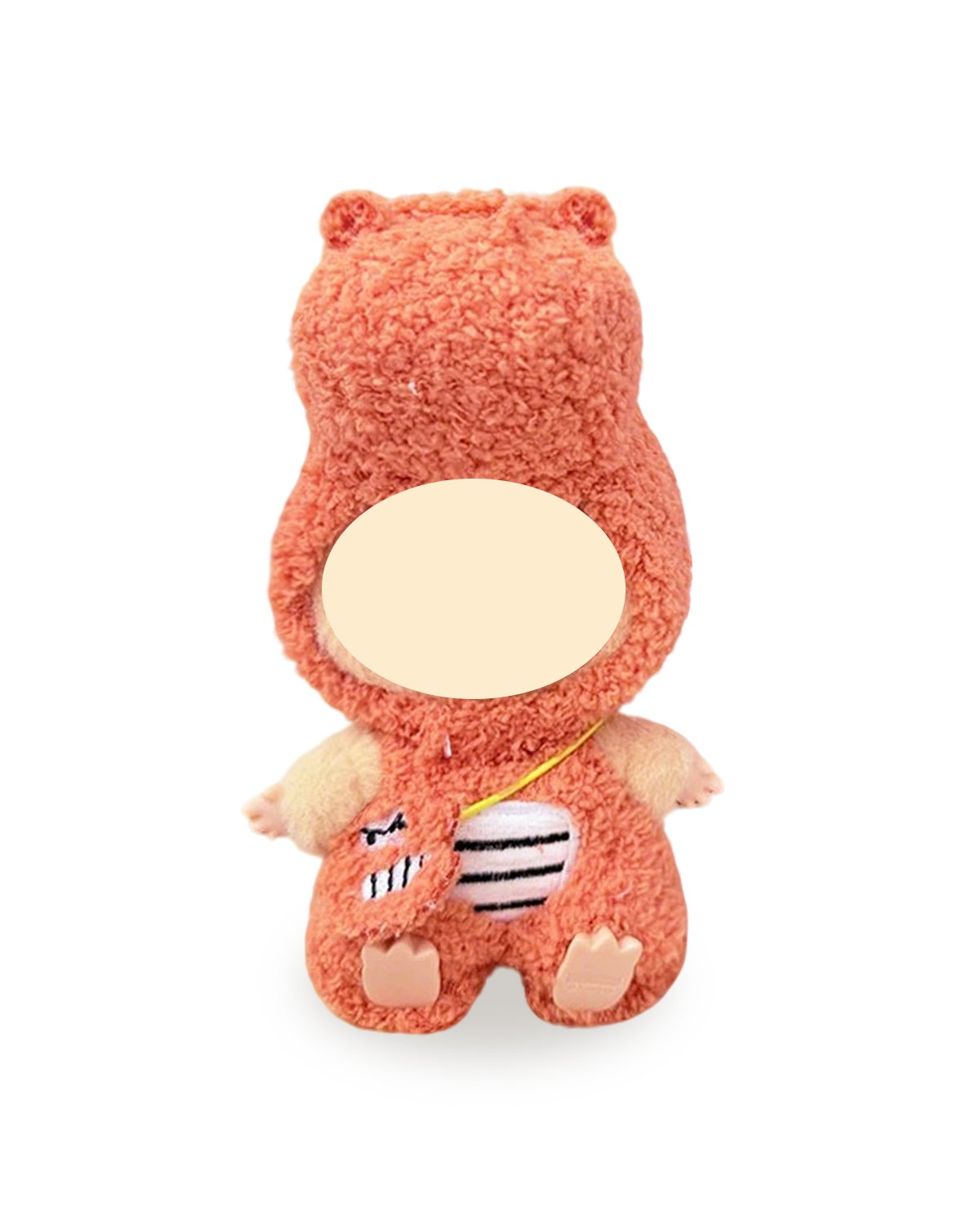 Labubu Clothes Oeange Crocodile