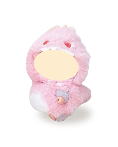 Labubu Clothes Pink Dinosaur