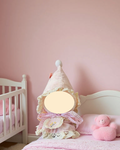 Labubu Clothes Light Pink Elf