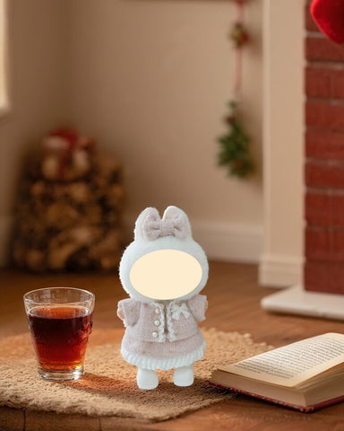 Labubu Clothes Pink Elegant Dress Set