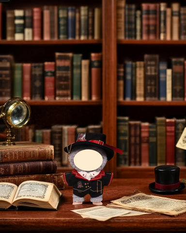 Labubu Clothes Dark Night Rose Uniform