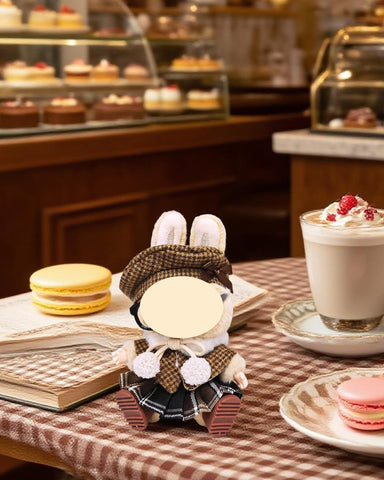 Labubu Clothes Plaid Uniform