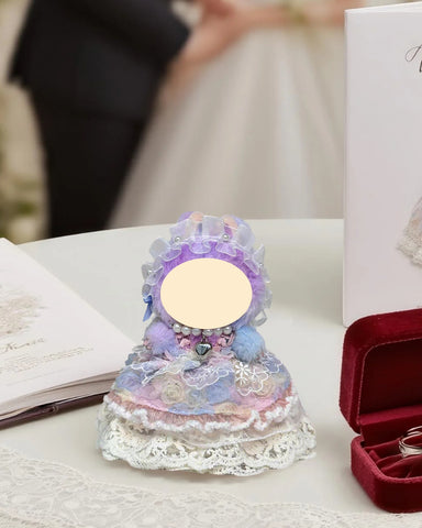 Labubu Clothes Pink Veil Dress