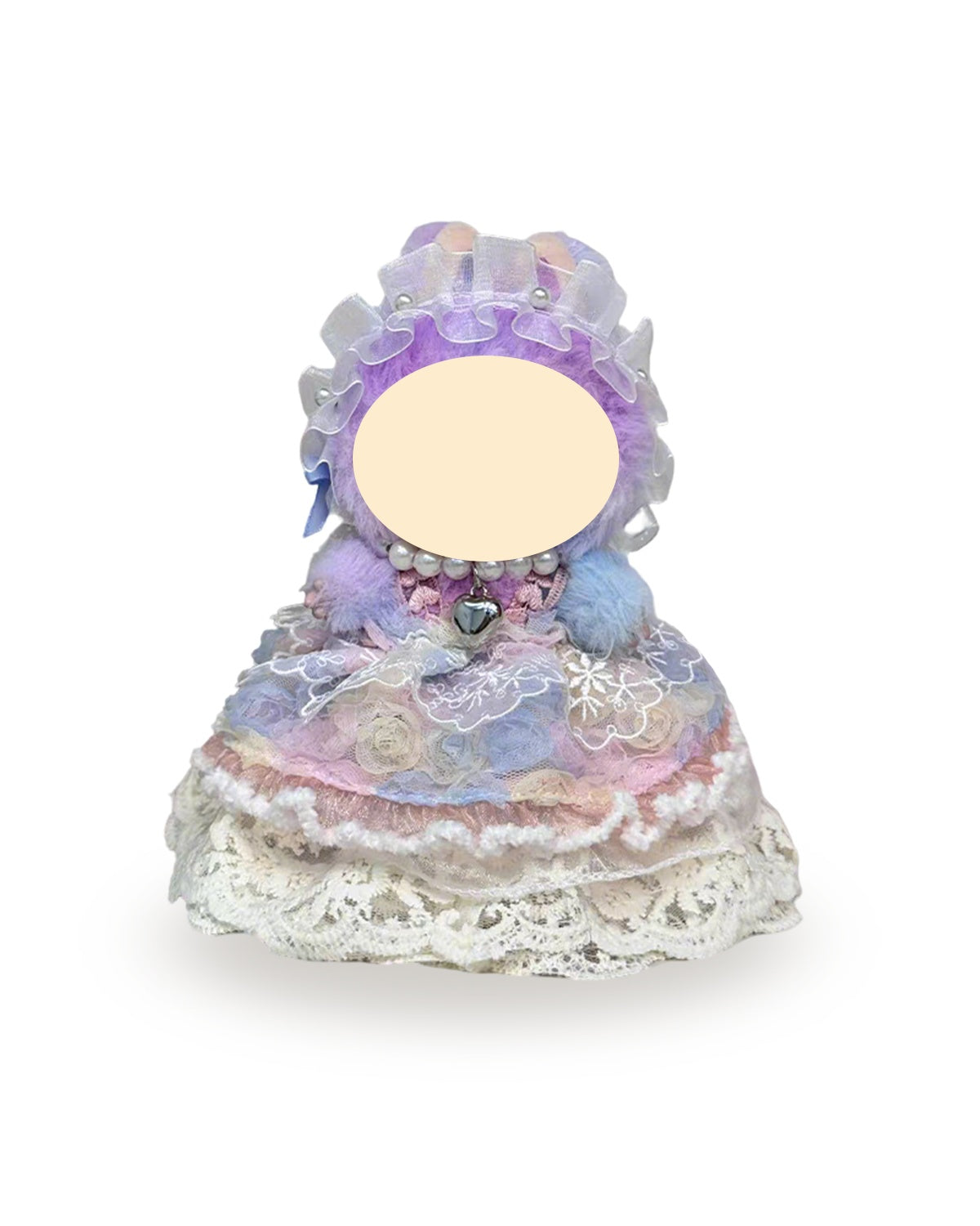 Labubu Clothes Pink Veil Dress